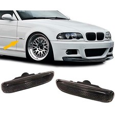 Seitenblinker schwarz Paar passend für BMW 3ER E46 Coupe Cabrio Limo Touring