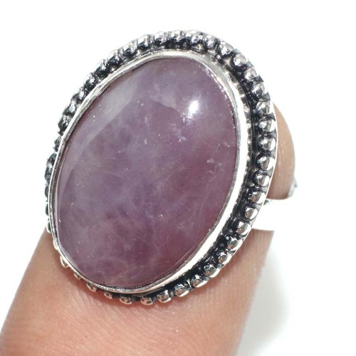 925 versilberter ring - versilberter, rosa