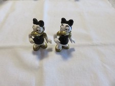 Daisy Duck Figur Schwarz / Gold von Bully 6 cm