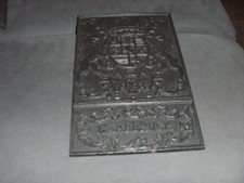 Gusseisen Wandplatte Ofen Kaminplatte Saarbrücken siehe Bilder