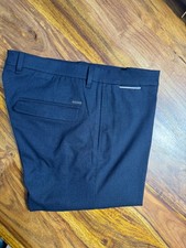 BOSS ORANGE exclusive Herrenchino slim W38/L32 dunkelblau feiner Stoff