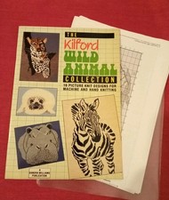 Kilnford Wildtier Intarsien Mustersammlung für Maschinenstricken 