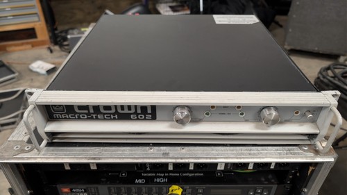 Crown macro tech 602 power - crown,