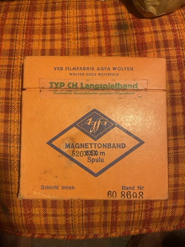 Gebrauchtes agfa magnettonband - gebrauchtes,