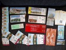 Alte Tickets Eintrittskarten