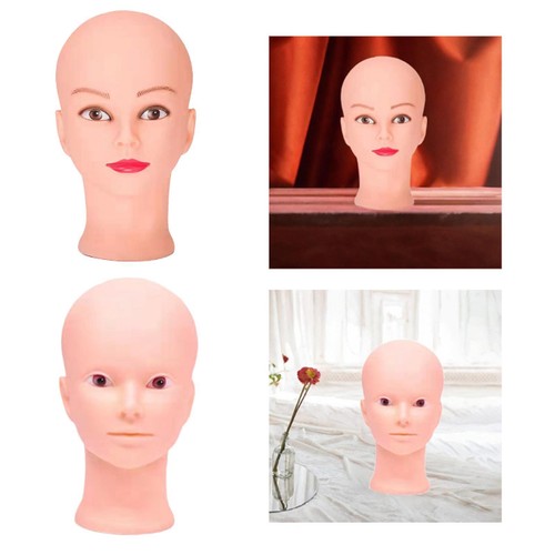 Bald mannequin head manikin - bald,