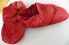 Wärme Schuhe Cool & Warm für die Mikrowelle/Backofen NEU Rot Wellness