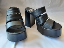 Buffalo Plateau Vintage Sandalen Clogs Gr. 37,  Rarität  !!!!