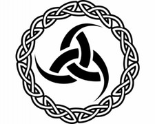 Wandtattoo Odins drei Hörner