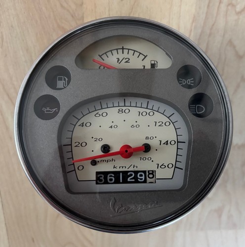 Vespa tachometer sei - tachometer, giorni