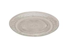 Deko Teller Barock aus Glas