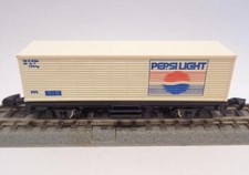 MÄRKLIN MINICLUB Containerwagen PEPSI LIGHT (9801)