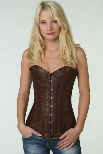 Corsage korsett braun - corsage,