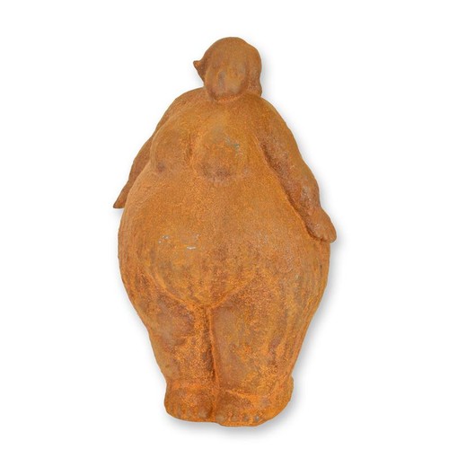 Gusseisenfigur weiblicher akt - gusseisenfigur,