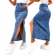 Langer Rock für Damen. Jeans