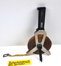 gebrauchtes Rollenbandmaß- Stahlband 30 Meter- teilweise beschädigt
