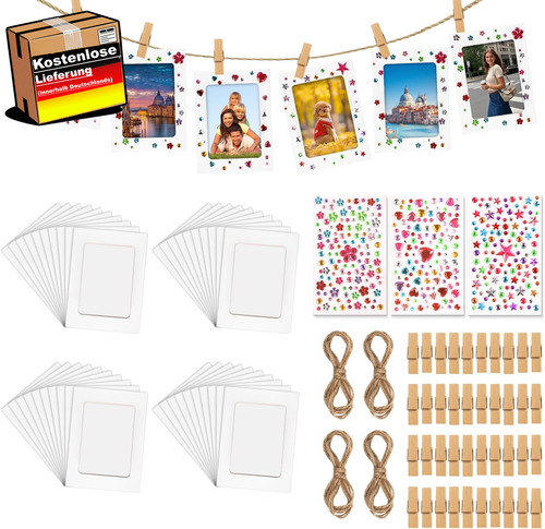 Fotogirlande set für diy - fotogirlande,