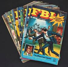 FBI Nr. 4-22 Auswahl SC Krimi Thriller Comic Heft Moewig Verlag 1969-71 Dill