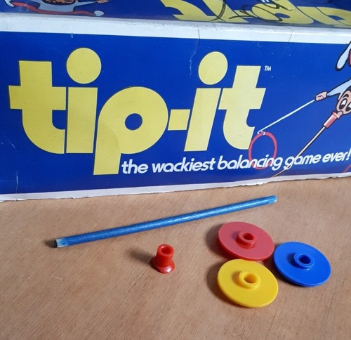 Blue stick discs - stick, tip-it