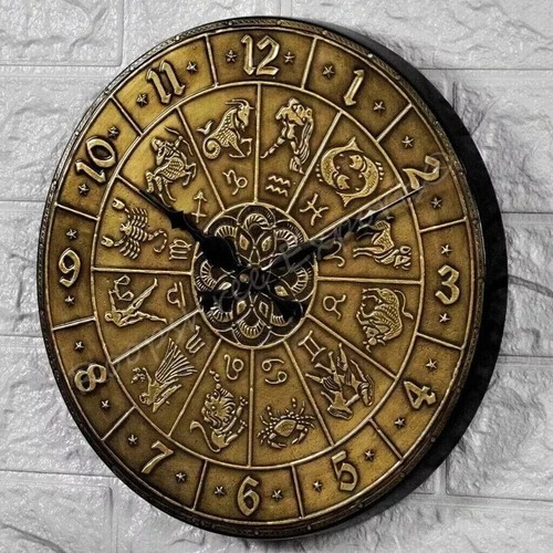 Vintage stil wanduhr - vintage,