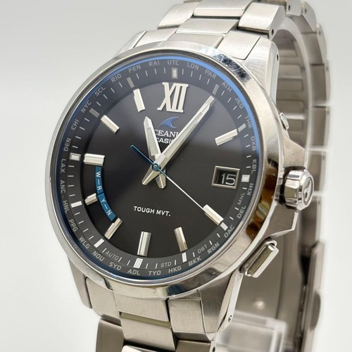 Casio oceanus radio solar - casio,