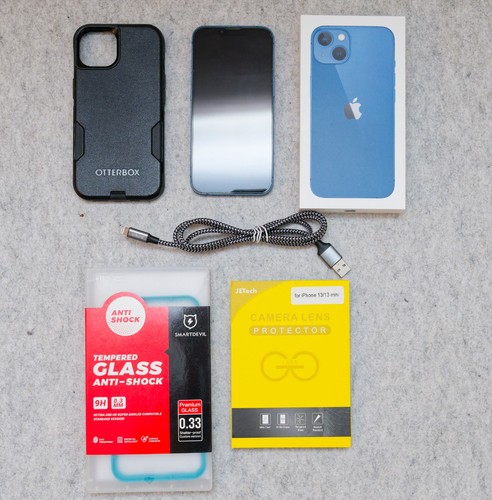 Apple iphone 128gb - 13,, blau
