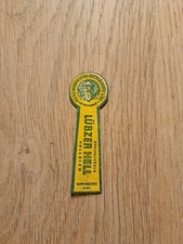 ☆☆Bieretikett VEB Vereinsbrauerei Mecklb. Wirte Lübz☆☆ DDR ALB. Klebereste 