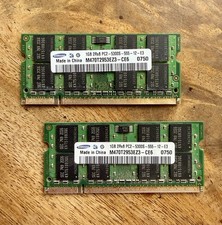2x 1GB Samsung RAM 2Rx8