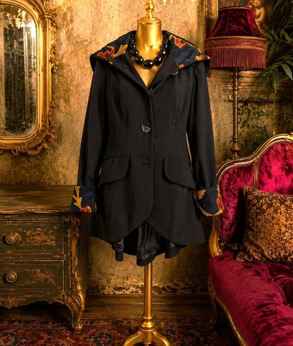 Designer lagenlook jacke samt - designer,