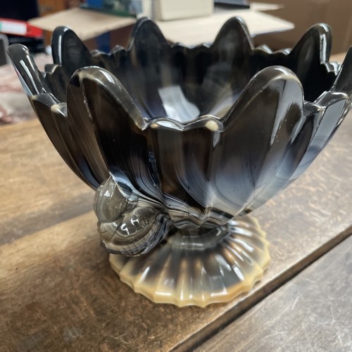 Glas schale sehr dekorativ - glas,