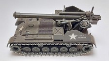 SOLIDO Canon 155 Panzer tank char Panzerjäger # 219 grün Metall Vintage 7/1969