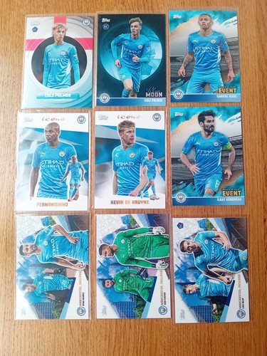 Topps man city official - topps,