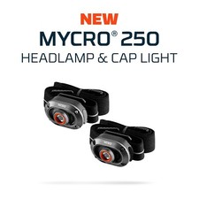 NEW MYCRO 250 Headlamp & Cap