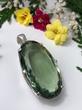 Prasiolith Anhänger 