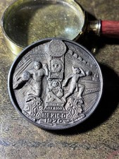 Mexiko WM 1970 Fußball Medaille Silber .950