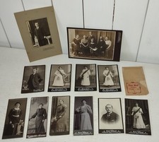 Sammlung CDV Altes Foto Portrait Atelier Wolf u Wiesener Pforzheim um 1900 Mode 