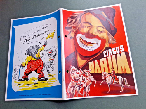 1965 programm circus - 1965, barum