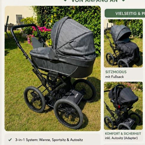 Zekiwa 1 kombikinderwagen - zekiwa, 3-in-1