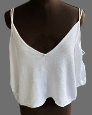 OYSHO DAMENTOP GR M WEIß