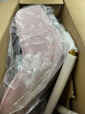 Eugad Esszimmerstuhl Polsterstuhl Sessel mit Lehnen Metallbeine aus Samtbezug