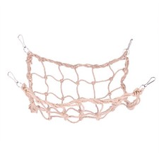 Papagei Hanfseil Großes Kletternetz Mit Haken Vogel Seilnetz Schaukel Leiter