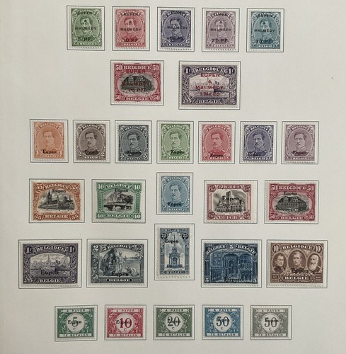 Belgische militärpost 1920 - militÄrpost, *