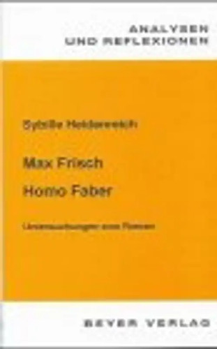 Max frisch homo faber - max,