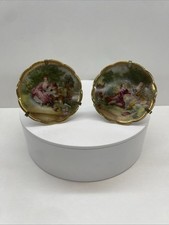 2x Limoges Miniatur Teller mit