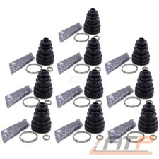 10x ACHSMANSCHETTE ANTRIEBSWELLE FALTENBALG UNIVERSAL INKL ZUBEHÖR AUTO PKW