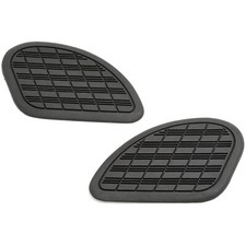 2x Schwarze Tank Knie Schutz