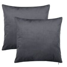 2er Set Kissenbezug Kissenhülle Dekokissen Reißverschluss 40x40 45x45 50x50