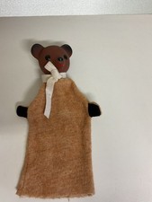 Alte Handpuppe Bär