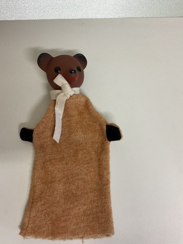 Alte handpuppe bär - alte,