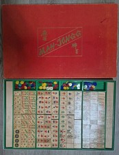 Mah Jongg Holz Rar Rarität Selten